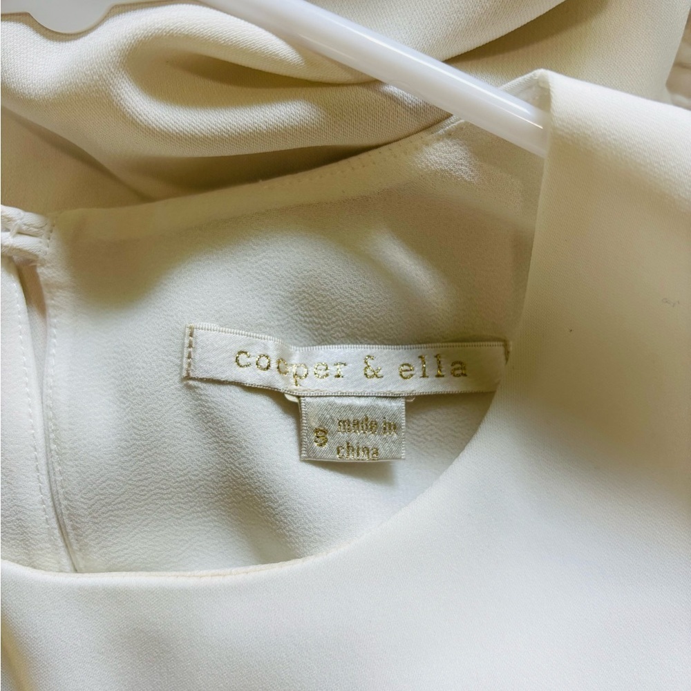 Cooper & Ella Cream Sleeveless Top - Picture 4 of 4